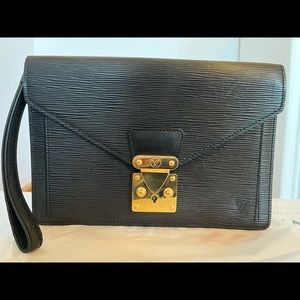 Louis Vuitton Epi Leather Dragonne Clutch Vintage
